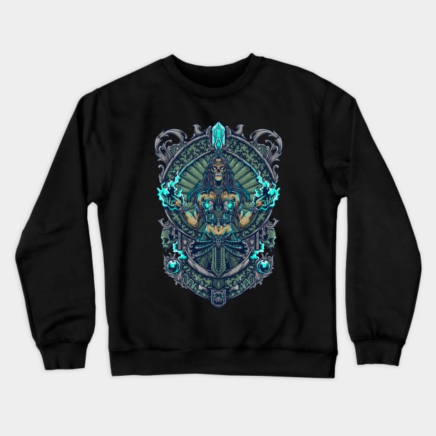 Death Culture Crewneck Sweatshirt by phsycartwork